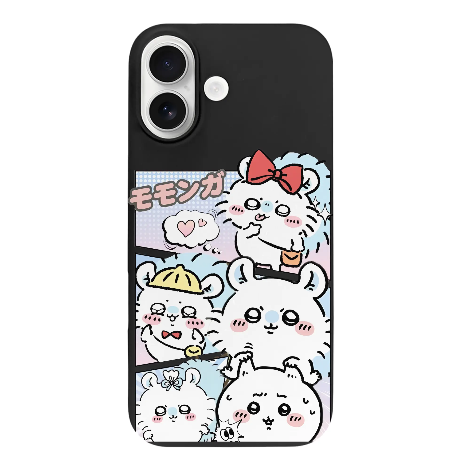 ちい が わ グッズ モモンガ - iPhone 17 シリーズ シリコンケース 薄型 耐衝撃 指紋防止 ソフトタッチカバー 精密フィット 傷防止 保護ケース iPhone 17/17 Air/17 Pro/17 Pro Max 対応